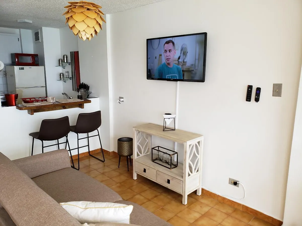 Gorgeous Beach Front Studio With Electricity Water Ac Luquillo